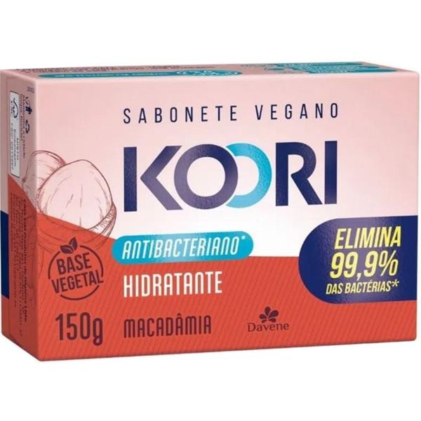 Imagem de 2UN Sabonete Vegetal Koori Antibac Hidratante 150g Davene