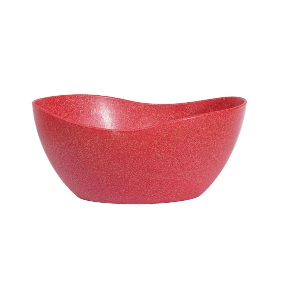 Imagem de 2un Tigela saladeira bowl oval servir 1,9lt vermelho