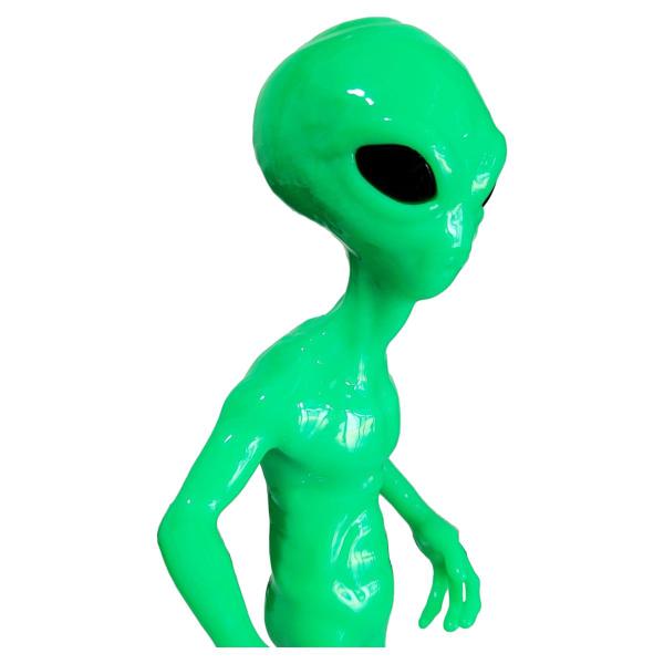 Imagem de 2x Alienígena 3d Extraterrestre Alien Verde 25cm- Ets Brasil