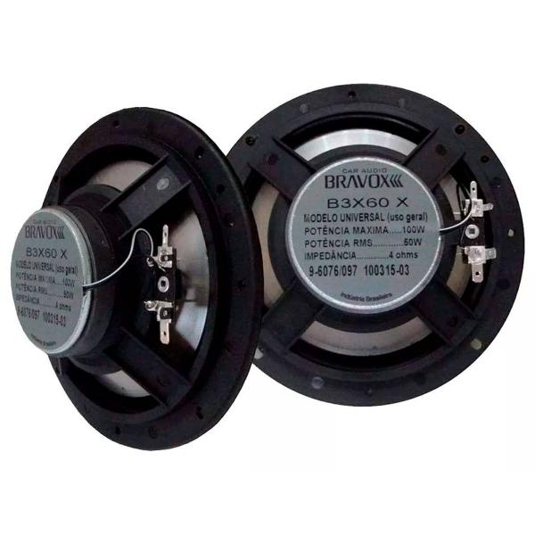 Imagem de 2x Alto Falantes 6" Polegadas + 2x 5" Polegadas 100W RMS Triaxial B3x60x/B3x50x Chevrolet Astra