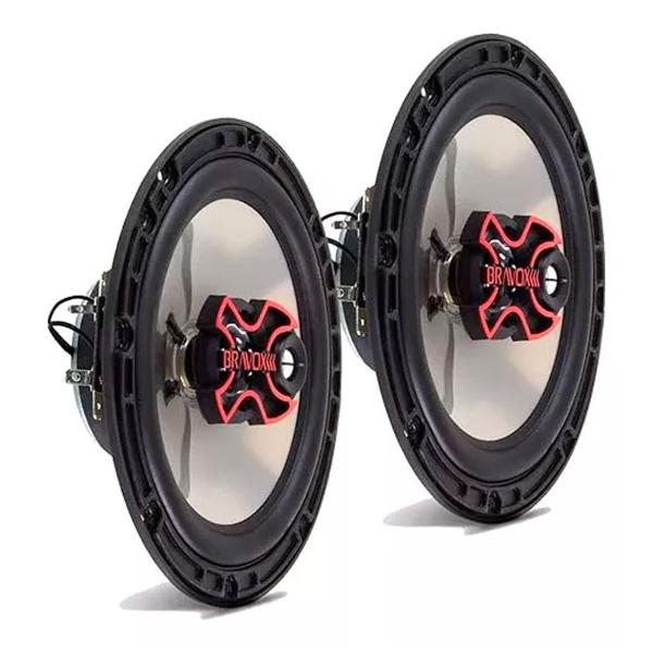 Imagem de 2x Alto Falantes 6" Polegadas + 2x 5" Polegadas 100W RMS Triaxial B3x60x/B3x50x Peugeot 206 SW