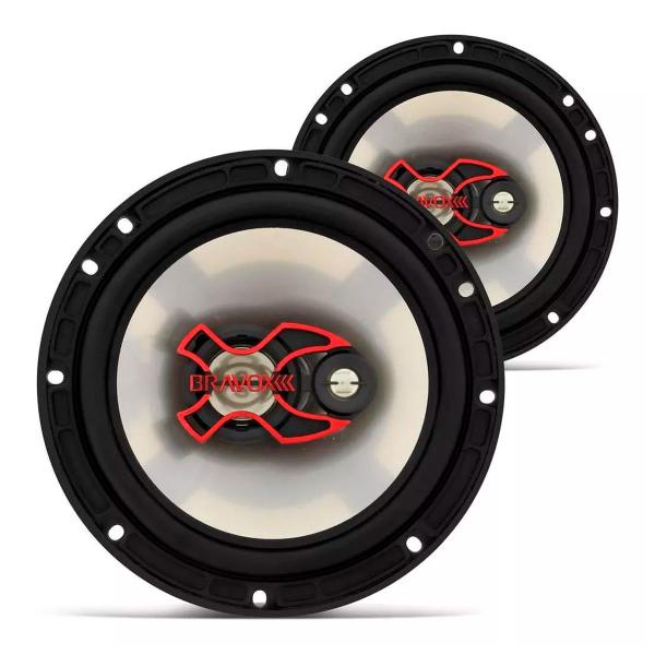 Imagem de 2x Alto Falantes 6" Polegadas + 2x 5" Polegadas 100W RMS Triaxial B3x60x/B3x50x Peugeot 208