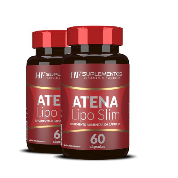 Imagem de 2x Atena Lipo Slim Hf Suplements 60 Caps Cada