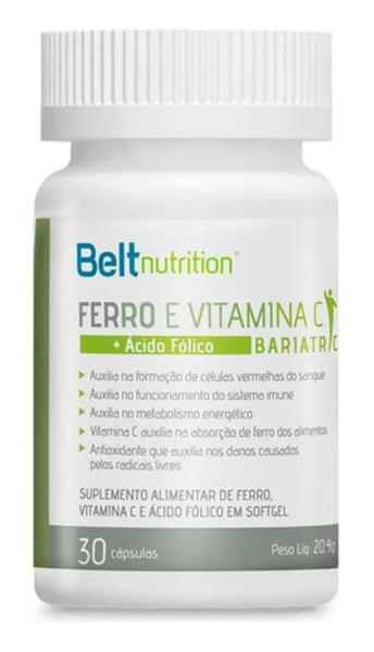 Imagem de 2x Belt Ferro Bariatric - Vitamina C + Ácido Fólico
