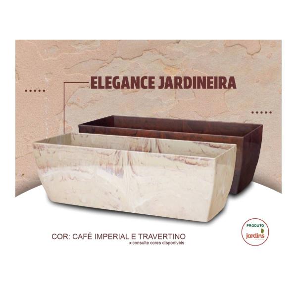 Imagem de 2X Cachepô Elegance Jardineira 01 (3,1L) Café NUTRIPLAN