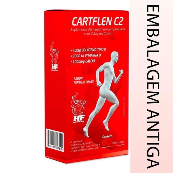 Imagem de 2X Cartflen C2 Colageno Tipo Ii Hf Suplements 60 Comp