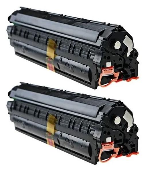 Imagem de 2x Cartucho Toner Impressora P1102 1102 P1102w 1102w 285a 85