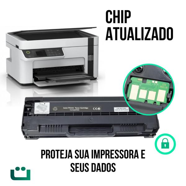 2x Cartucho Toner Para Laser 107a 107w 105a W1105a Com Chip - SUPLI Imagem de 2x Cartucho Toner Para Laser 107a 107w 105a W1105a Com Chip