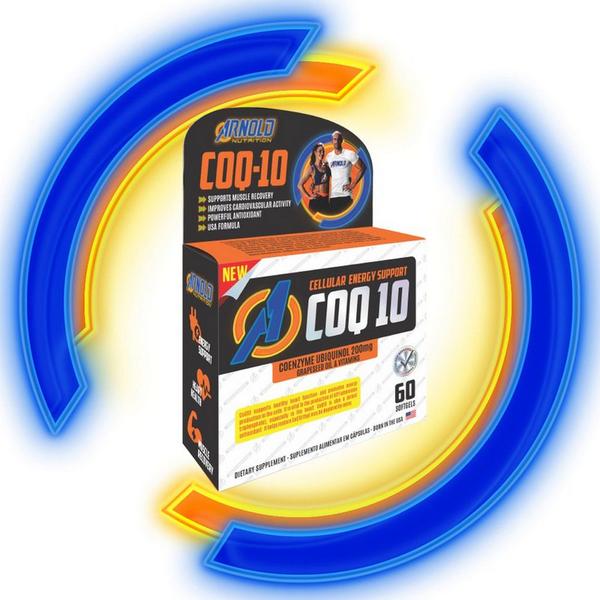 Imagem de 2x Coenzima Q10 Arnold Nutrition - Coq10 Ubiquinol 200mg - 60 Softgels