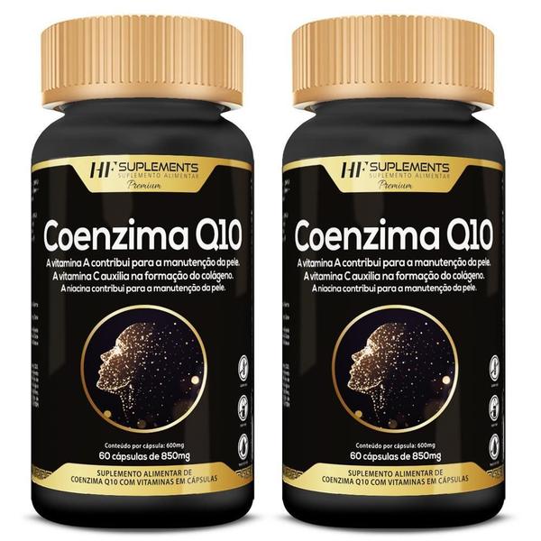 Imagem de 2X Coenzima Q10 Vitamin Complex 850Mg 60Caps Hf Suplements