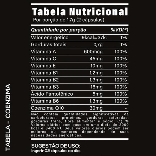 Imagem de 2X Coenzima Q10 Vitamin Complex 850Mg 60Caps Hf Suplements