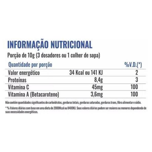 Imagem de 2x Colágeno Hidrolisado Betacaroteno + Vitamina C 150g Profit