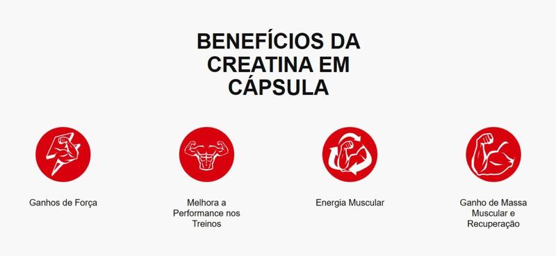 2x Creatina Integralmedica 240 Cápsulas Hardcore Sem Sabor - Integralmédica Imagem de 2x Creatina Integralmedica 240 Cápsulas Hardcore Sem Sabor