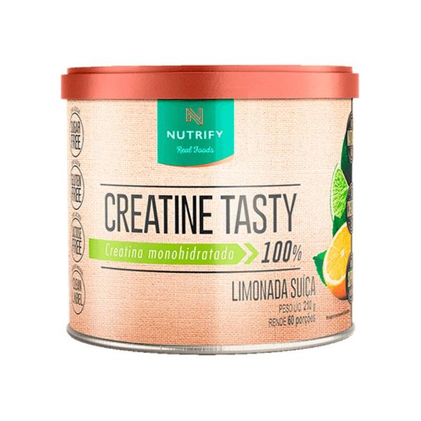 Imagem de 2x Creatina Tasty Monohidratada Limonada Zero 210g - Nutrify