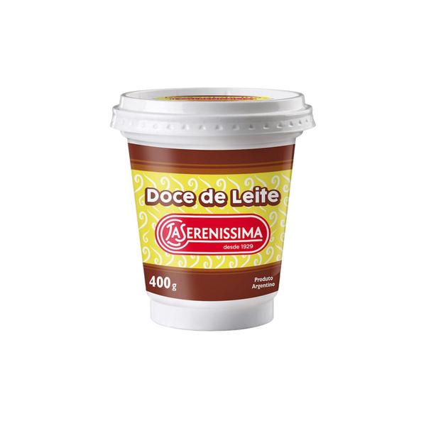 2x De 400g - Doce de leite La Serenissima Argentino Imagem de 2x De 400g - Doce de leite La Serenissima Argentino