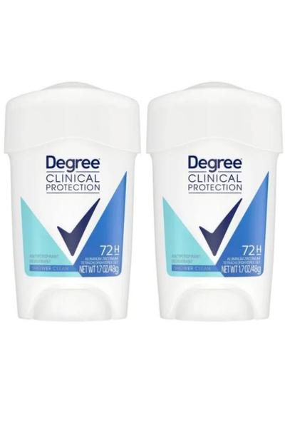 Imagem de 2x Desodorante Degree Clinical Protection Shower Clean 48g