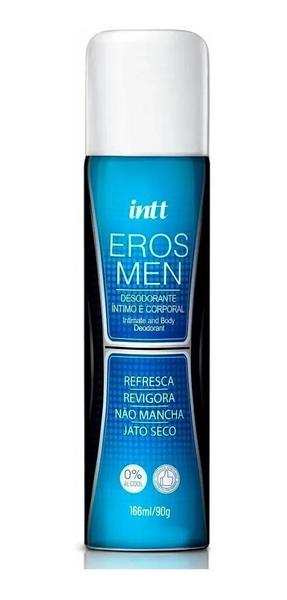 Imagem de 2x Desodorante Intimo e Corporal Masculino Eros Man Jato Seco