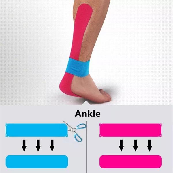 Imagem de 2x Fita Kinesio Tape Fisioterapia Bandagem Taping Muscular