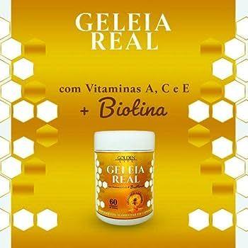 Imagem de 2x Geleia Real com Biotina- Vitaminas A ,C, E- 60 Cápsulas