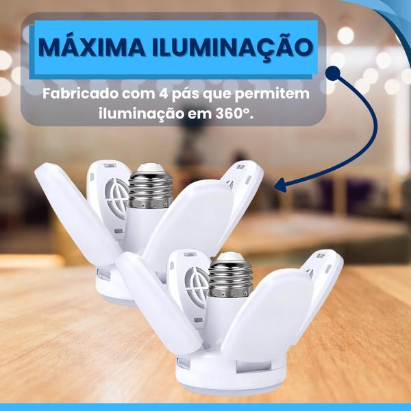 Imagem de 2x Lâmpada Led De Pétalas Luminária De Teto Dobrável Para Quarto Sala Casa Mini Luz De Folhas Bivolt