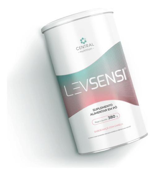 Imagem de 2x LEVSENSI - Central Nutrition- 380g- Sabor Maçã com Canela