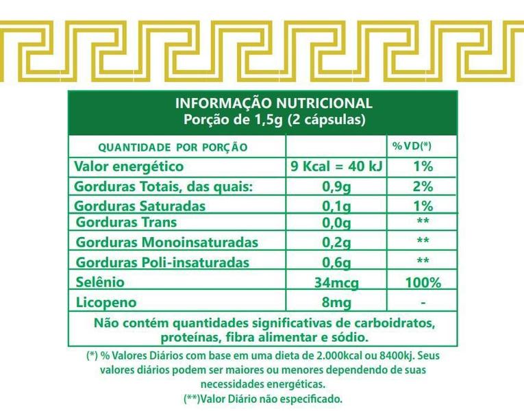 Imagem de 2X Licopeno Green Hf Suplementos 60Caps