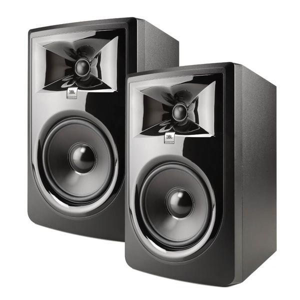 2x Monitor de Referência JBL 306P MKII Ativa - Preto Imagem de 2x Monitor de Referência JBL 306P MKII Ativa - Preto