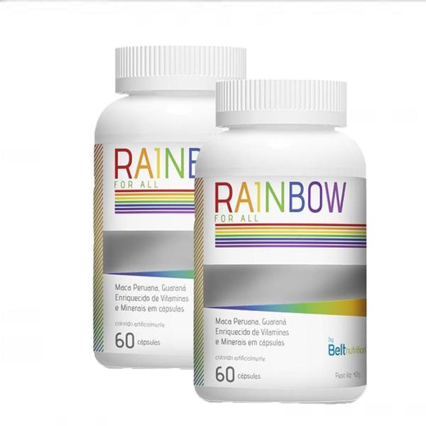 Imagem de 2X Multivitamínico Rainbow-60 Caps.-Belt Nutrition