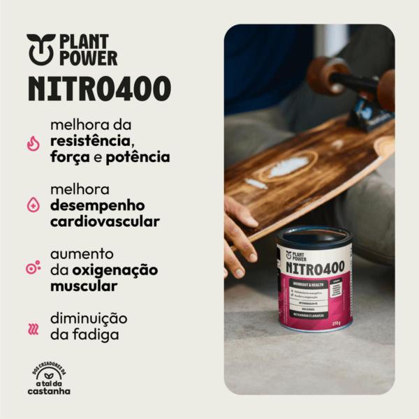 Imagem de 2x Nitro400 Plant Power Beterraba E Laranja 270g