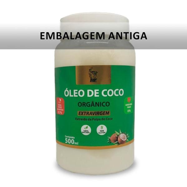 Imagem de 2X Oleo De Coco Organico Extravirgem Hf Suplementos