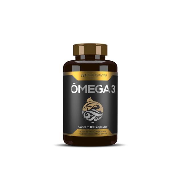 Imagem de 2x omega 3 oleo de peixe premium 180caps hf suplementos