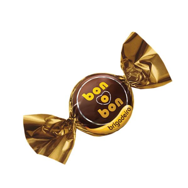Imagem de 2x Pacote Bombom Bonobon Arcor Recheio Sabores Chocolate Sobremesa