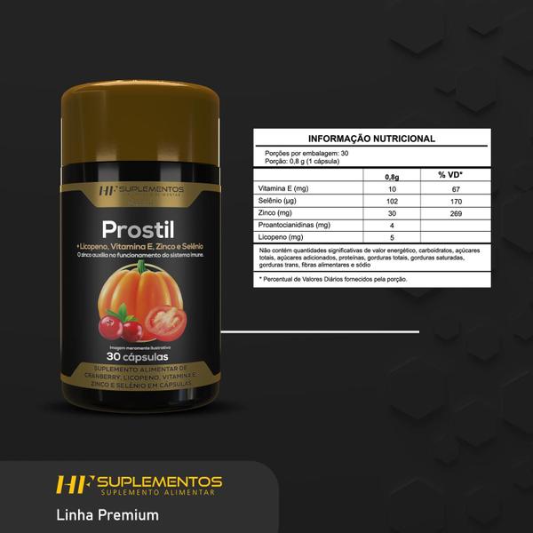 Imagem de 2x PROSTIL OLEO SEMENTE DE ABOBORA 30CAPS HF SUPLEMENTOS