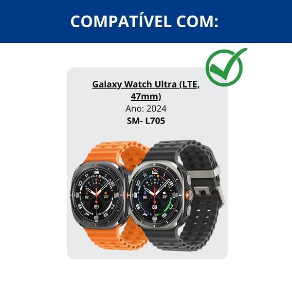 Imagem de 2X Protetores De Tela Para Galaxy Watch Ultra 47Mm - Vidro