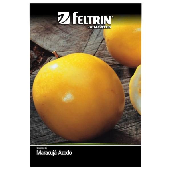 2X Sementes de Maracujá Azedo Amarelo FELTRIN Imagem de 2X Sementes de Maracujá Azedo Amarelo FELTRIN