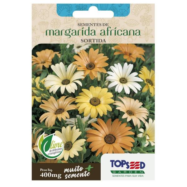 Imagem de 2X Sementes de Margarida Africana (Sortida) TOPSEED