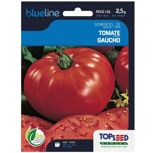 Imagem de 2X Sementes de Tomate Gaúcho Blueline TOPSEED