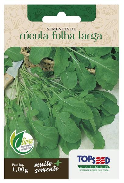 Imagem de 2X Sementes Rúcula Folha Larga TOPSEED