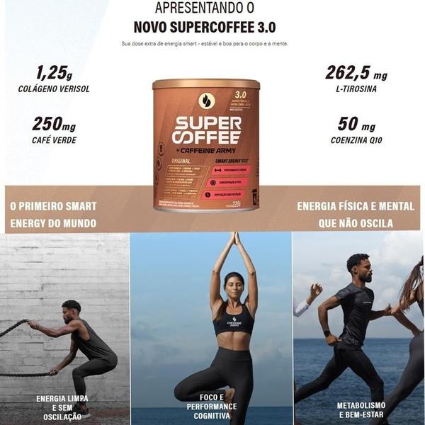 Imagem de 2x Supercoffee Café Arábica Sabor Original 380g Caffeine Army