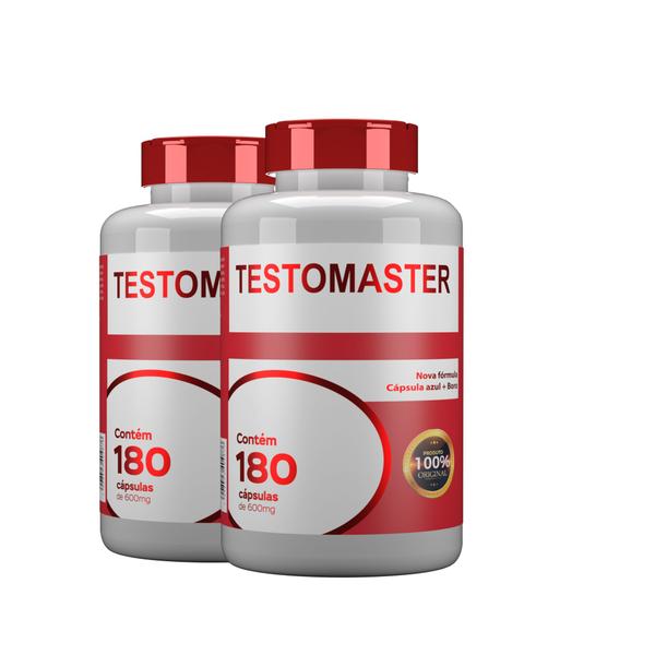 Imagem de 2x testomaster hf suplementos 180caps