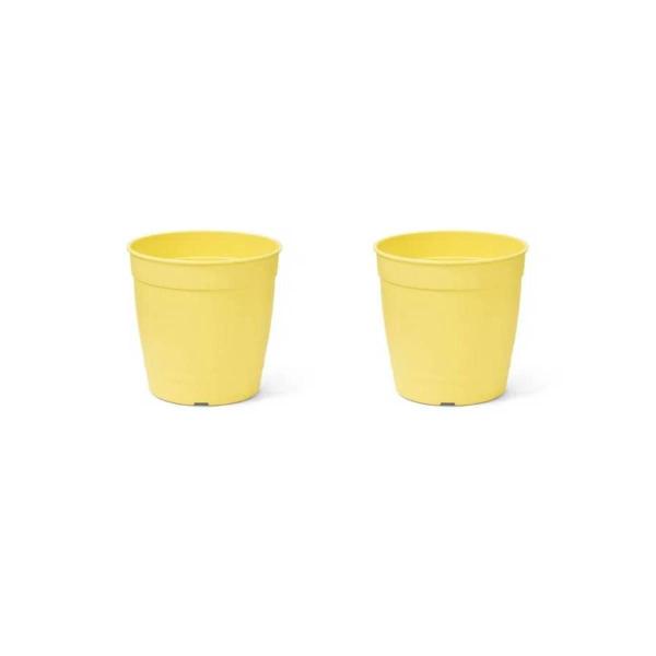 Imagem de 2X Vaso Aquarela 1,5 (0,25L) Amarelo NUTRIPLAN