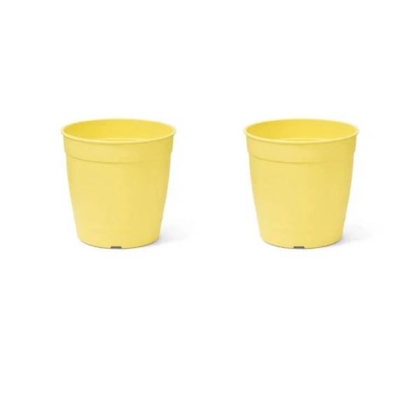 Imagem de 2X Vaso Aquarela 3,5 (1,7L) Amarelo NUTRIPLAN