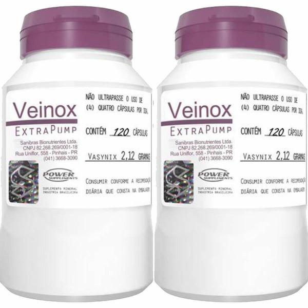 Imagem de 2X Veinox - 120 Cápsulas - Power Supplements - Power Supplements