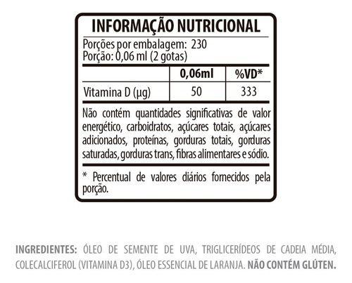 Imagem de 2x Vitamina D3 Belt Bariatric- 15 ml- 2.000ui cada 2 Gotas