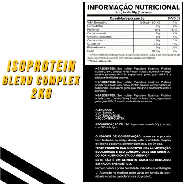 Imagem de 2x WHEY ISOLADO BLEND COMPLEX PROTEIN - PRETORIAN