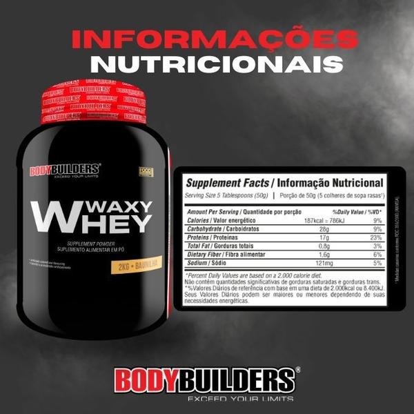 Imagem de 2x Whey Protein Waxy Whey (35%) - 2kg - Bodybuilders