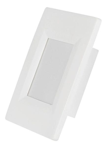 Imagem de 3 Balizador Parede Escada Led 2w 4x2 Branco Quente 3000k