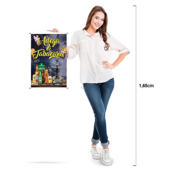 3 Banner - Adega E Tabacaria 40x60 Cm - G Artes Imagem de 3 Banner - Adega E Tabacaria 40x60 Cm