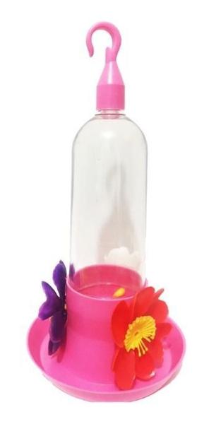 Imagem de 3 Bebedouro Para Pássaros Beija-flor Mini 100ml Colorido