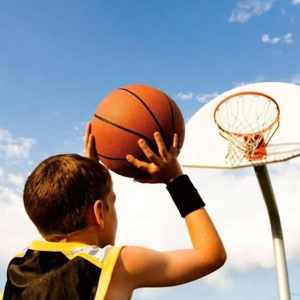 Imagem de 3 Bolas Futebol Vôlei Basquete Quadra Campo Praia + Bomba